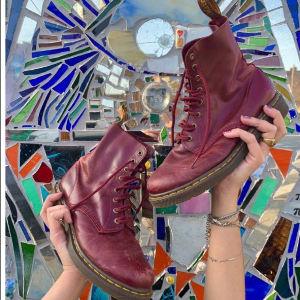 Vintage Red Doc Martens